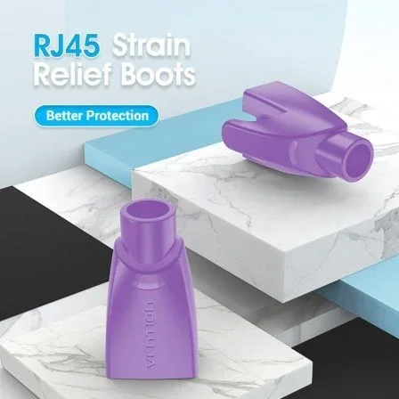 Vention Funda Protectora RJ45 Morada (100 unidades)